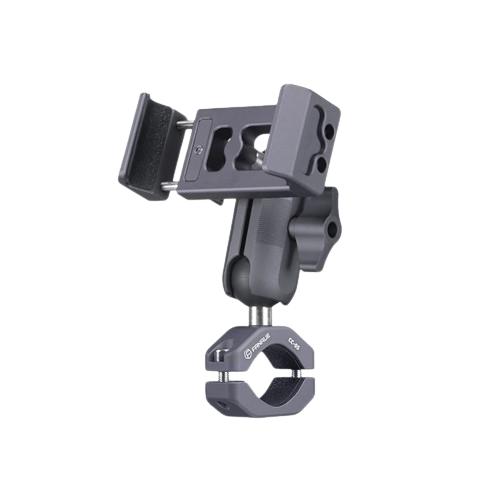 Support téléphone moto fixation serrage