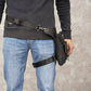 Sacoche de jambe moto en cuir