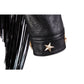 Veste biker cuir femme