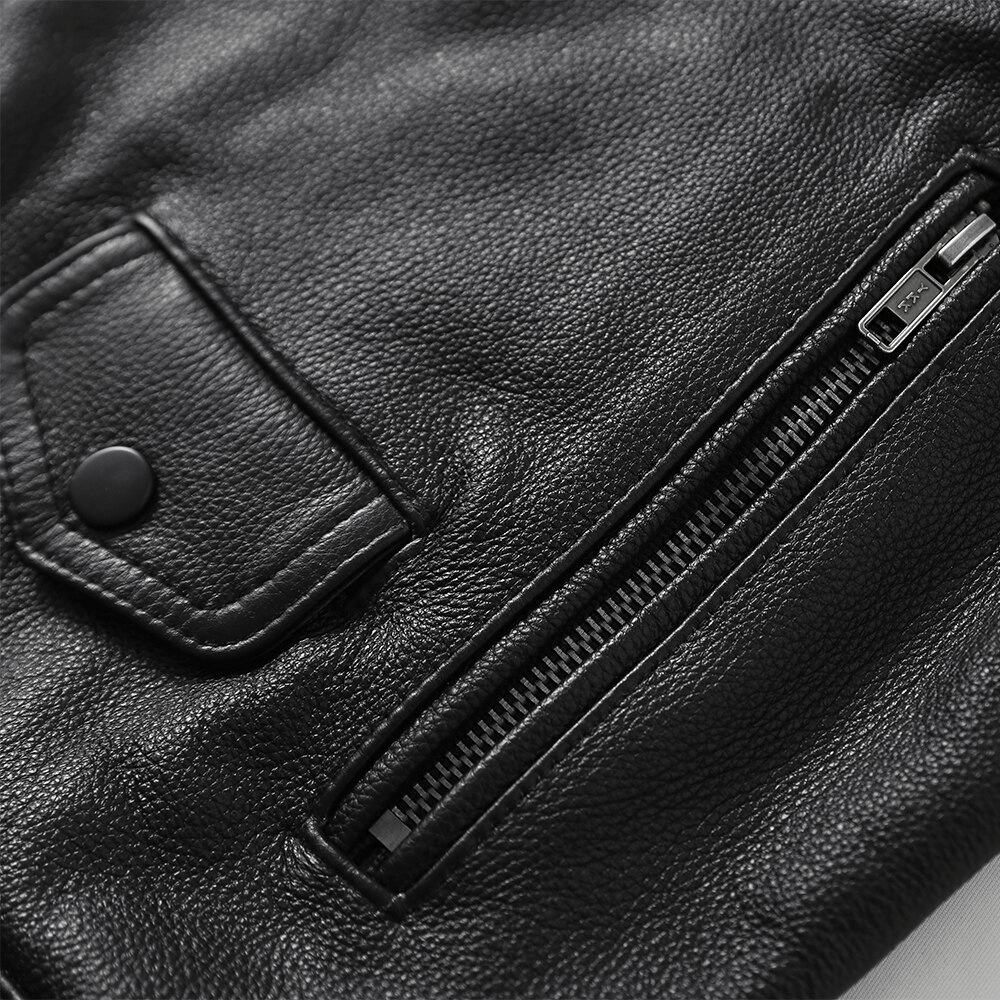 Gilet cuir biker - thorir